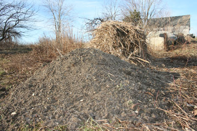 New compost piles