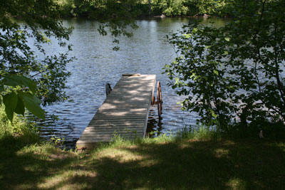 View of the dock